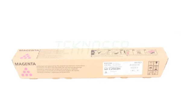 Ricoh MP C 2503H Orijinal Kırmızı Toner (Yüksek Kapasite) MP C2003-2504-2011-2004 (841927)