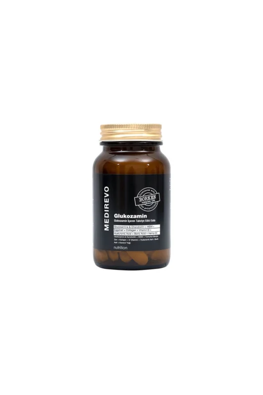 Glukozamin & Borken ,yumurta Kabuğu Zarı, Kondroitin, Kollajen, Hya Ac - 75 Tablet 8682466434326