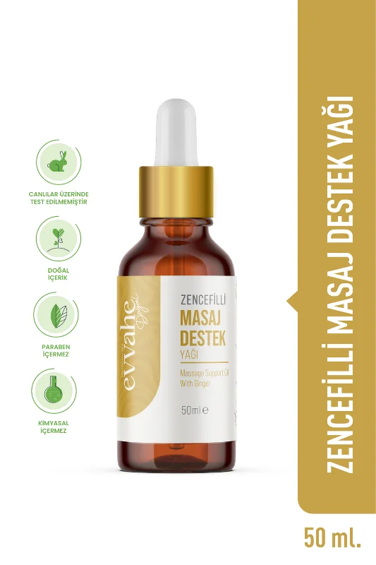 Zencefil Yağlı Masaj Destek Yağı 50ml e