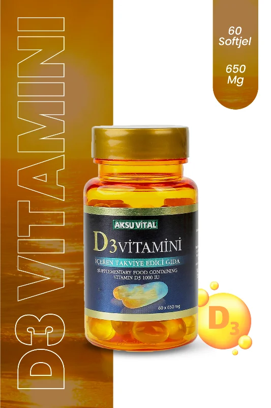 D3 Vitamini 60 Softjel D Vitamin