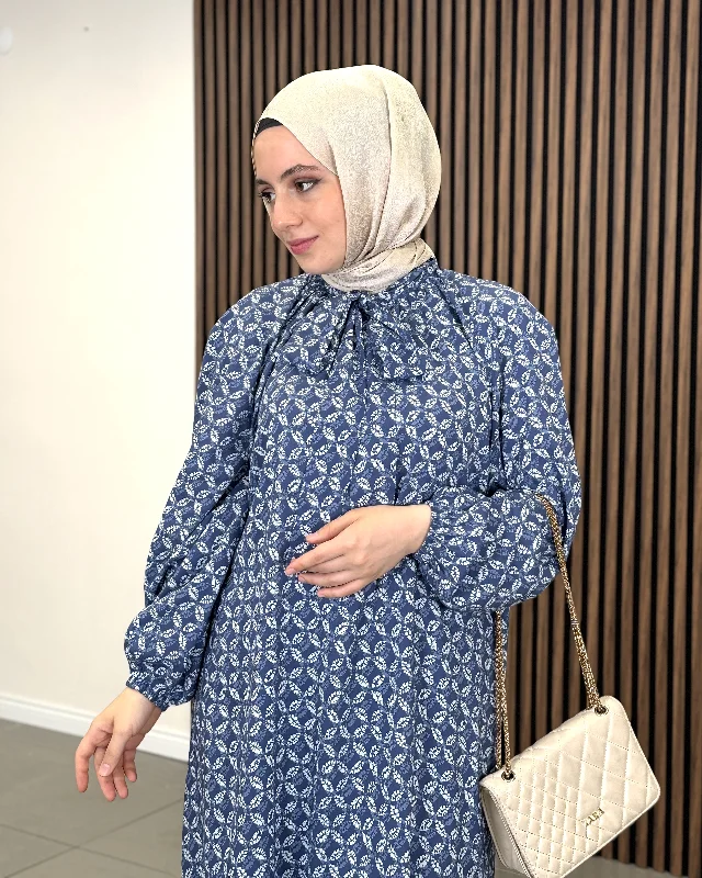 Desenli Pamuklu Tunik
