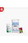 Glutensiz %100 Tam Çiğ Karabuğday Unundan Ekmeklik Un 5 Kg - Psyllium 100 gr - Kuru Maya — görsel 1