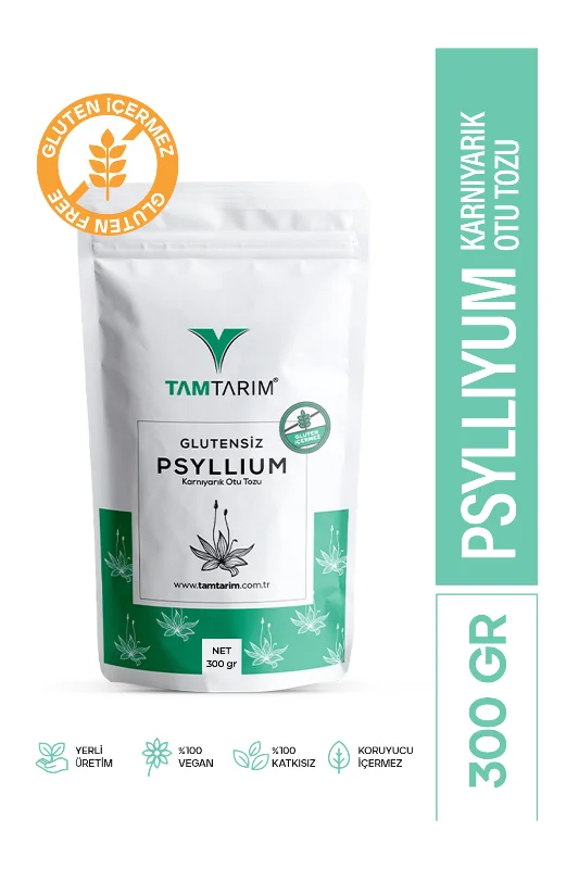 Glutensiz Psyllium (KARNIYARIK OTU TOZU) 300 g