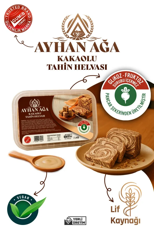 Kakaolu Tahin Helvası 350 GR