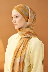 Silk Home Lorena - Riva Şal Tencel Wild Flower - Altın Sarısı - 510010-01 — görsel 2