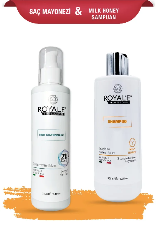 Saç Mayonezi-Milk Honey Şampuan - Hair Mayonnaise-Shampoo