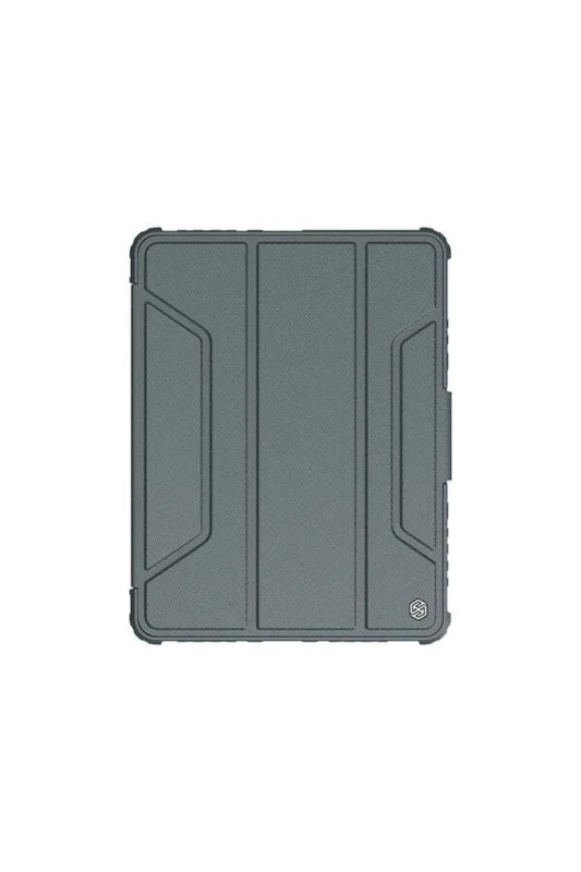 NİLLKİN Apple İpad Air 11inç 2024 Air 4/5.nesil 10.9 Kalemlikli Standlı DüşmeyeDayanıklı Kılıf