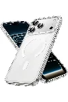 Apple iPhone 17 Pro Max uyumlu Magsafe Şarj Özellikli Şeffaf Sert PC SARARMAZ TelefonKılıfı — görsel 1