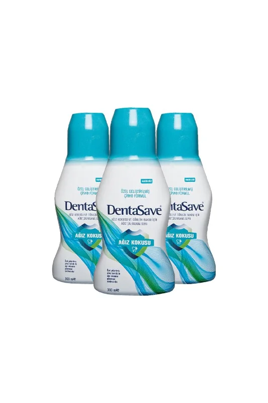 Ağız Çalkalama Suyu Ağız Kokusu Çinko Formül 300 ml x 3