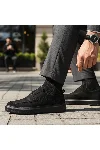 Siyah Comfort Hafif Ortopedik Klasik-Spor Erkek Ayakkabı — görsel 1