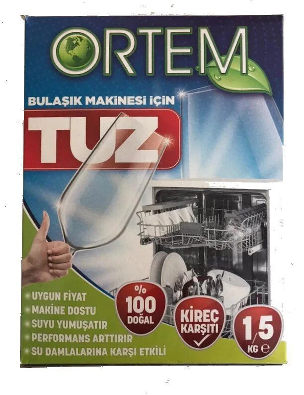 Ortem Bulaşık Makinesi Tuzu 1.5 Kg