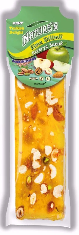 Öğüt Vakumlu Cezerye Karışık Elmalı 100 Gr