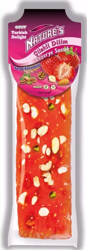 Öğüt Vakumlu Cezerye Karışık Çilekli 100 Gr