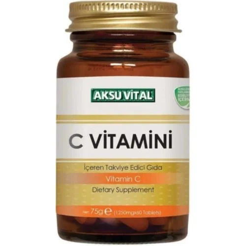 Aksuvital Vitamin C 60 Tablet 1250 Mg