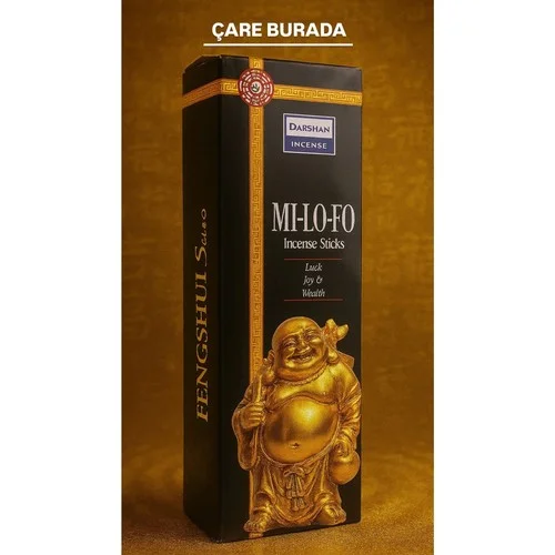 Darshan Incense - Mi-Lo-Fo 20'li Çubuk Tütsü ( Zenginlik & Aşk & Şans)