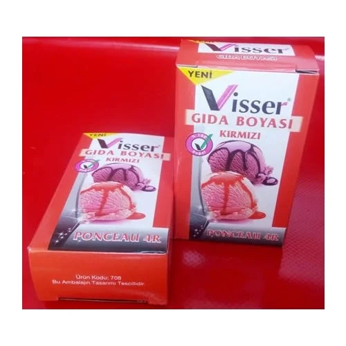 Visser Kırmızı Gıda Boyası