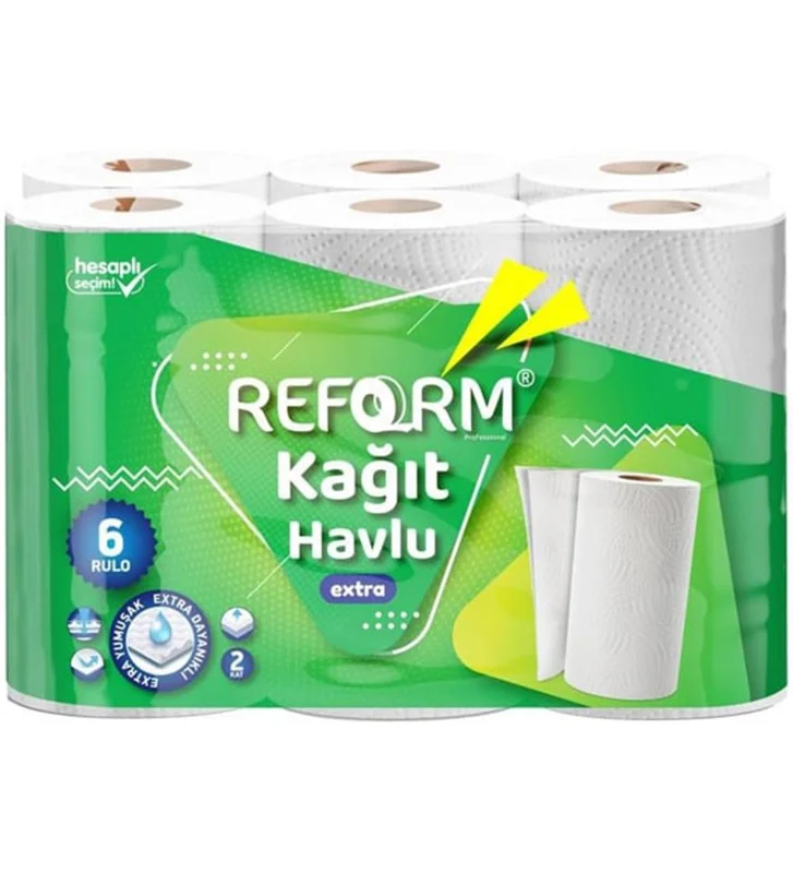 Reform Kağıt Havlu Rulo 6'lı