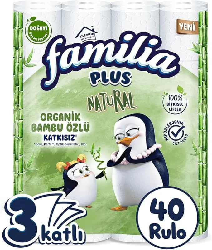 FAMİLİA Plus Natural 40'lı Tuvalet Kağıdı
