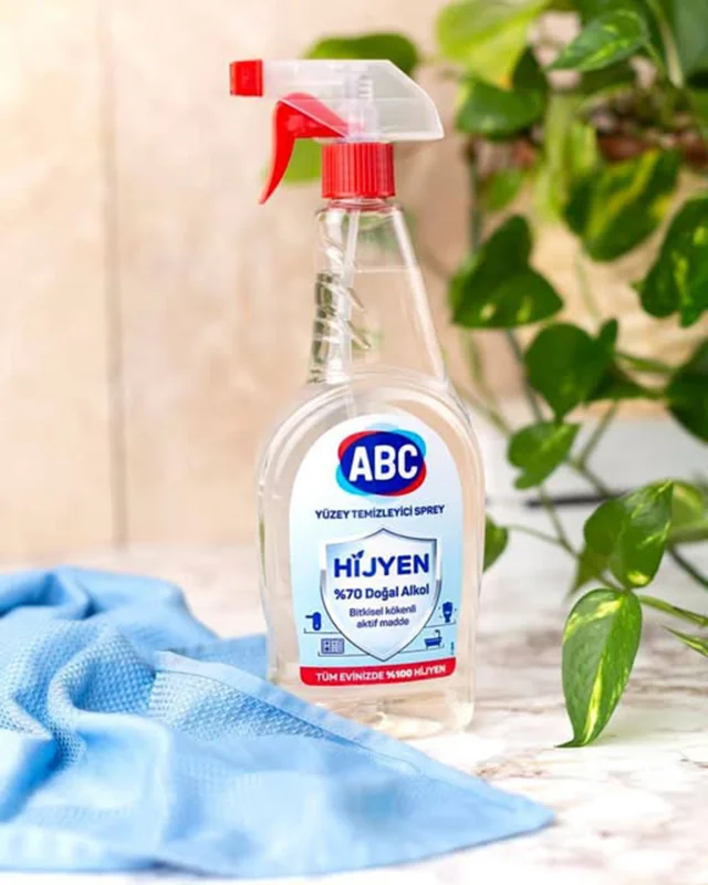 Abc Yüzey Temizleyici Sprey Hijyen 750 Ml