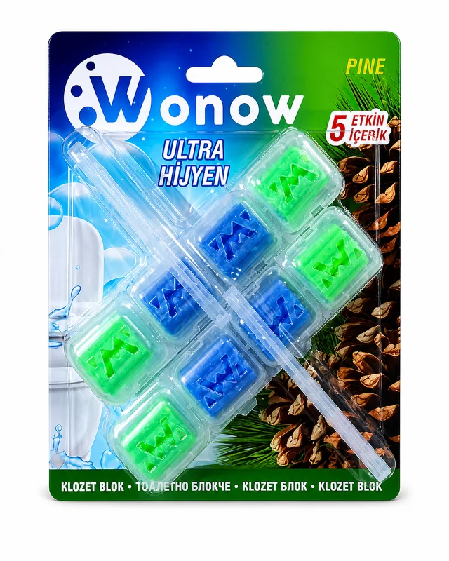Wonow Klozet Bloğu Ultra Hijyen 2 li 50 Gr