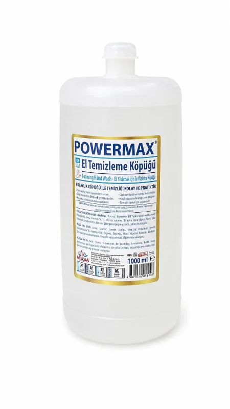 Powermax El Temizleme Köpüğü 1000 ml