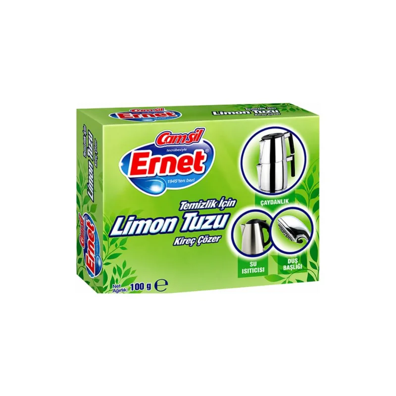 Ernet Limon Tuzu (Temizlik İçin) 100gr