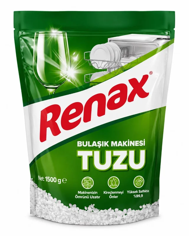 Renax Bulaşık Makinesi Tuzu 1500 gr