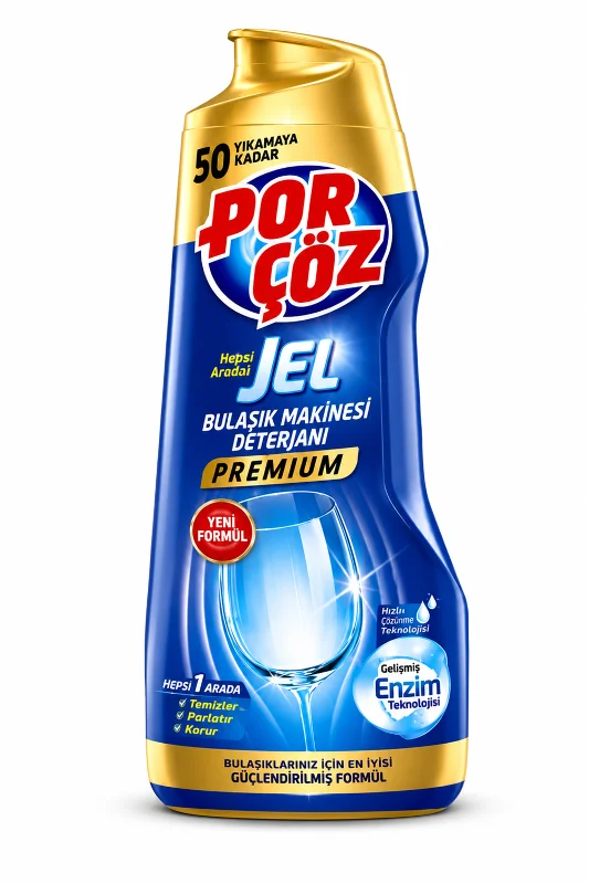 Porçöz Bulaşık Makinesi Sıvı Deterjanı 900 Ml