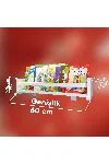 Carmen Tek Raflı Kitaplık - Çocuk Odası Eğitici Montessori Kitaplık Bebek Odası Kitaplık — görsel 2