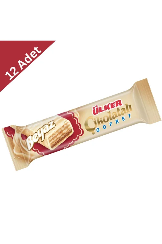Ülker Beyaz Çikolatalı Gofret
