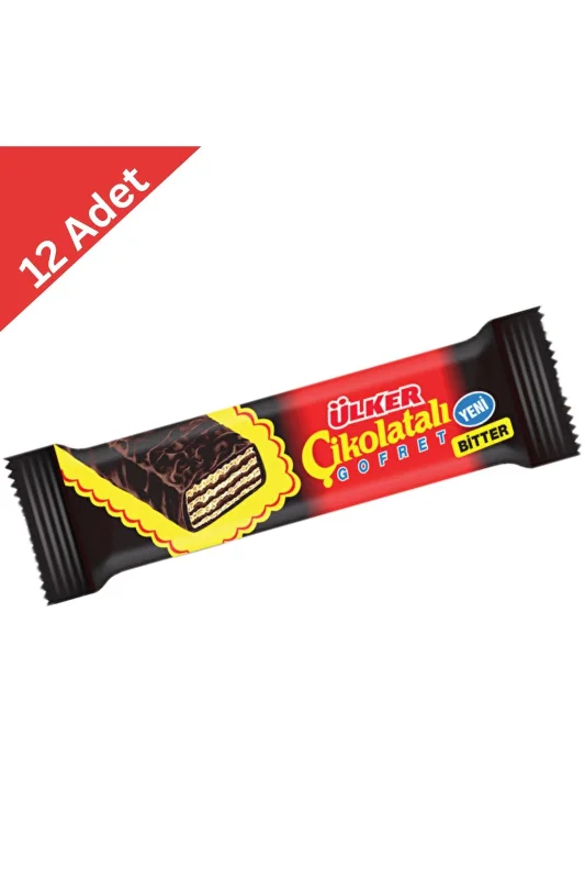 Ülker Bitter Çikolatalı Gofret