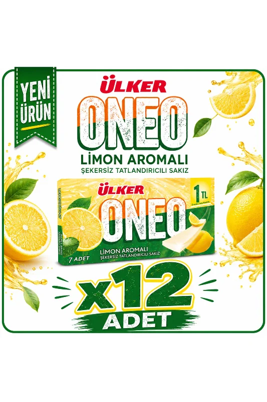 Oneo Slims Limonlu Sakız