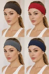 YOGA SAÇ BANDI BANDANA (ALOYAZILI) ANTRASİT SAÇ BANDI - BANDANA - 1 adet SAÇ BANTI — görsel 1