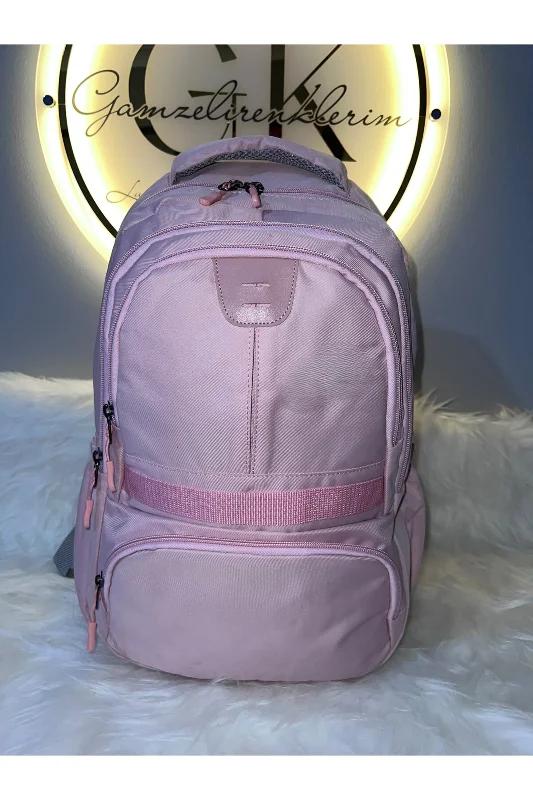 Çok Bölmeli Sırt Çantası 40x30x20 cm Büyük Boy Geniş Hacimli Okul ve Günlük Çanta
