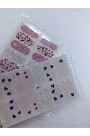 Kendinden Yapışkanlı Nail Sticker 2 Paket Tırnak Süsü Kuru Oje — görsel 2