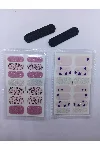 Kendinden Yapışkanlı Nail Sticker 2 Paket Tırnak Süsü Kuru Oje — görsel 1