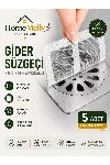 5’li Kendinden Yapışkanlı Gider Kapatıcı – Pişik Ve Kötü Koku Önleyici Banyo Gider Tıkacı — görsel 1