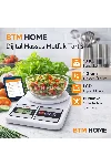 Mutfak Tartısı Dijital Hassas 10 Kg 1 Gr LCD Mutfak Terazisi Elektronik Tartı — görsel 2