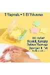 90’lı Çiçek Şekilli Mini Sabun | Tek Kullanımlık Kokulu Cep Sabunu – Renkli Ve Hijyenik — görsel 1