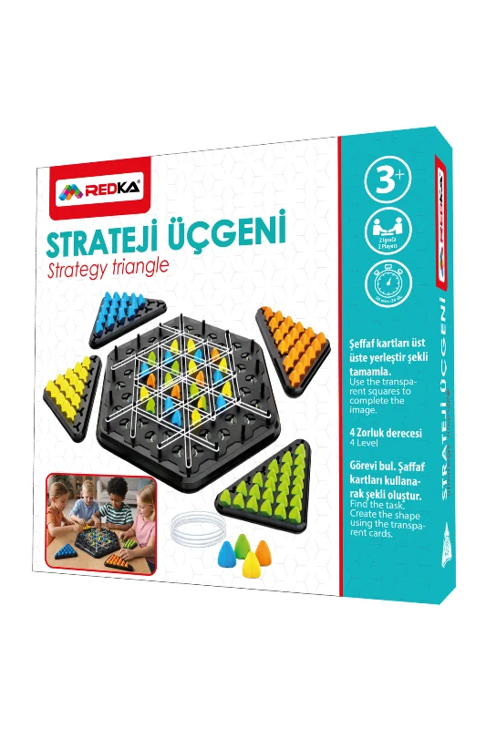Strateji Üçgeni Eğlenceli Akıl Oyunu